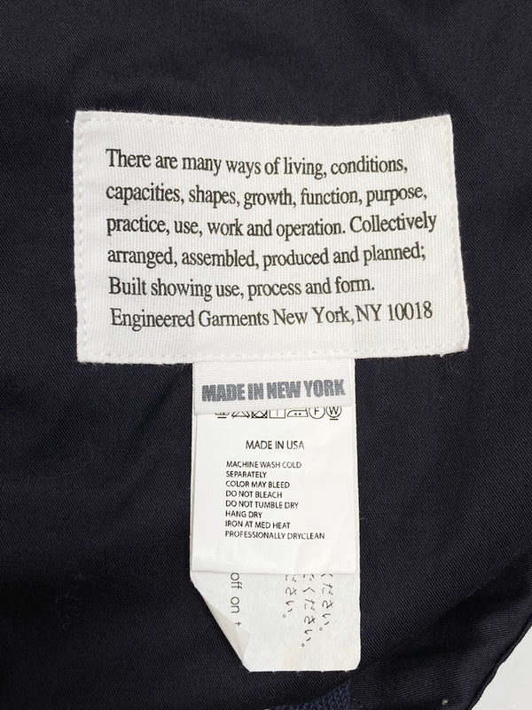 エンジニアードガーメンツ Engineered Garments アジャストベスト Made in USA  紺 ベスト 無地 ネイビー Sサイズ 101MT-2074