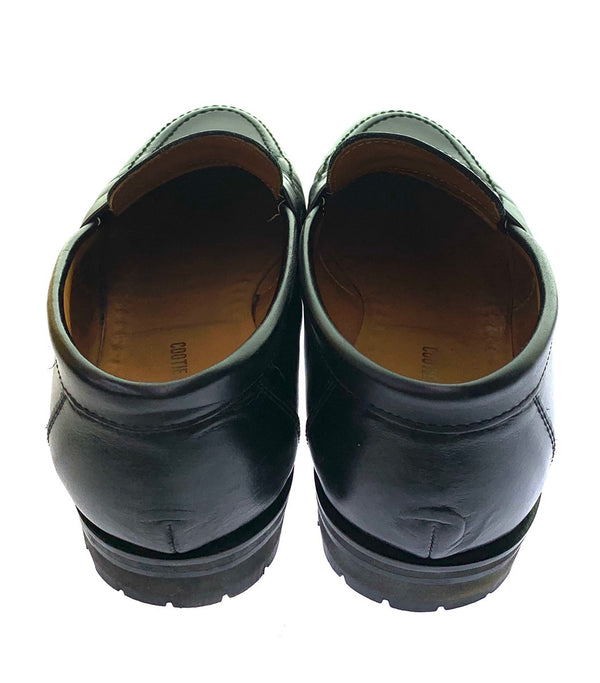 クーティー COOTIE PRODUCTIONS ローファー ゴアソール vibram SIZE 7.5 メンズ靴 ローファー 無地 ブラック 201-shoes651