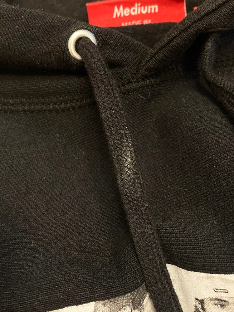 シュプリーム SUPREME Classic Ad Hooded Sweatshirt Black 19SS プル