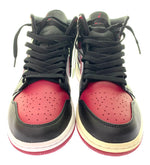 ナイキ NIKE AIR JORDAN 1 MID BLACK/RED/WHITE 554724-066 メンズ靴 スニーカー ロゴ レッド 27cm 201-shoes686
