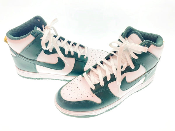 ナイキ NIKE DUNK HI RETRO GREEN/NOBLE GREEN-WHITE ダンク ハイ レトロ グリーン グリーン系 緑 シューズ  DD1399-300 メンズ靴 スニーカー グリーン 26cm 101-shoes778