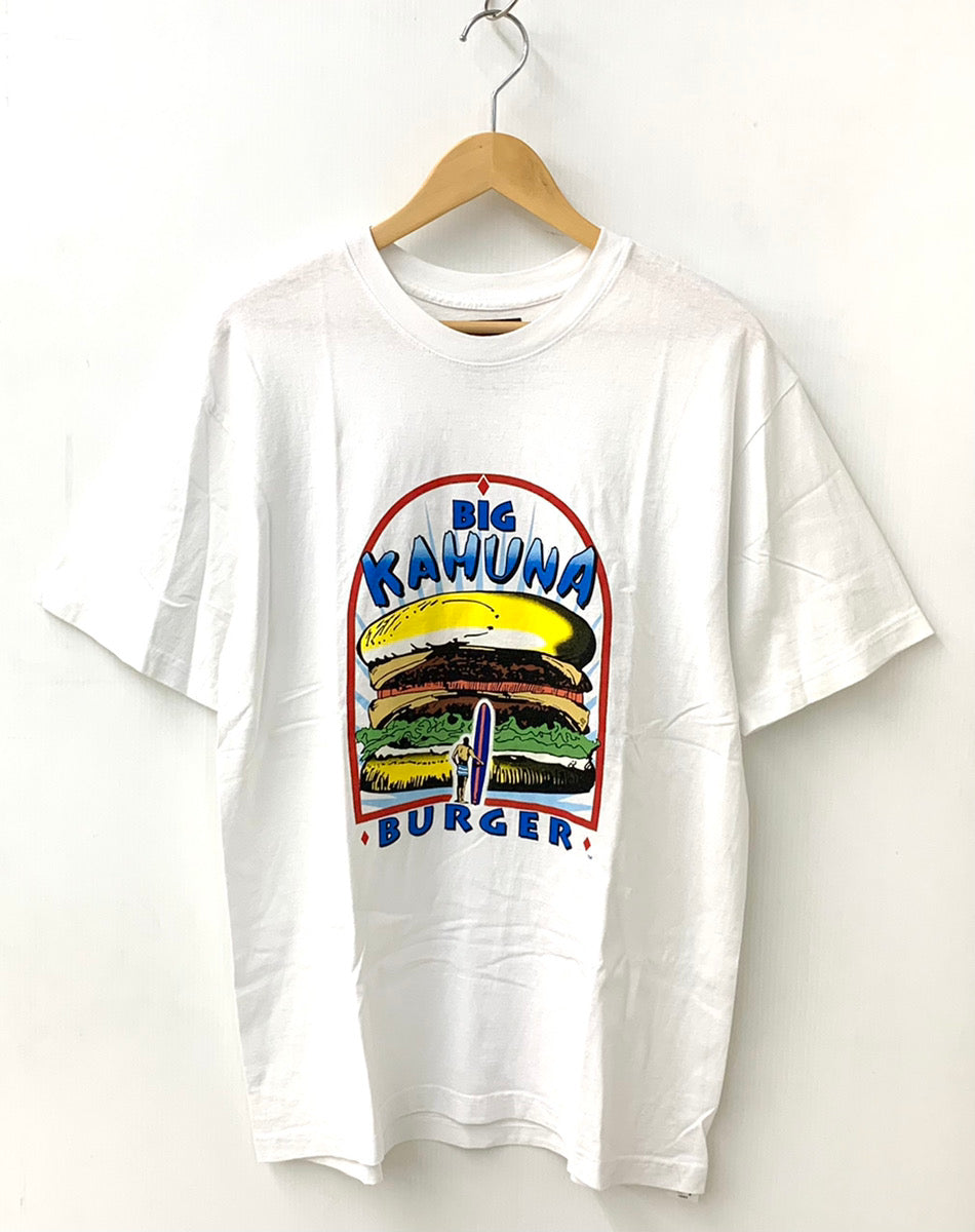 ワコマリア WACKO MARIA PULP FICTION CREW NECK T-SHIRT Big Kahuna Burger Tシャツ  プリント ホワイト Mサイズ 201MT-1031