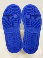 ナイキ NIKE WMNS AIR JORDAN 1 MID WHITE/HYPER ROYAL-WHITE ウィメンズ エア ジョーダン 1 ミッド ホワイト系 白 ブルー系 青 シューズ BQ6472-104 レディース靴 スニーカー ブルー 23.5cm 101-shoes987