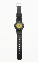 ルミノックス LUMINOX series3000 NAVY SEALS ネイビーシールズ アナログ ブラック×イエロー ラバーベルト メンズ腕時計イエロー 101watch-24