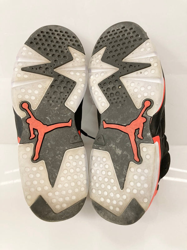 ジョーダン JORDAN AIR JORDAN 6 RETRO BLACK/INFRARED エア ジョーダン 6 レトロ インフラレッド ブラック系 黒 シューズ 384664-060 メンズ靴 スニーカー ブラック 26.5cm 101-shoes816