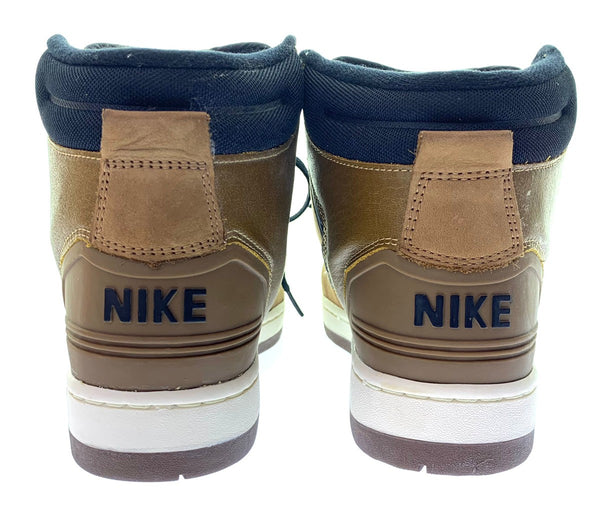 ナイキ NIKE AIR FORCE 2 HIGH ESCAPE 観賞用 624006-101 メンズ靴 スニーカー ロゴ ブラウン 27.5cm 201-shoes688