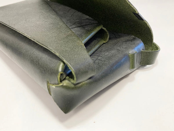 ショサ 所作 Shosa ショルダーバッグ 革 ブラック系 グリーン系 Made in JAPAN 日本製 ロゴ バッグ メンズバッグ ショルダーバッグ・メッセンジャーバッグ 無地 グリーン 101bag-113