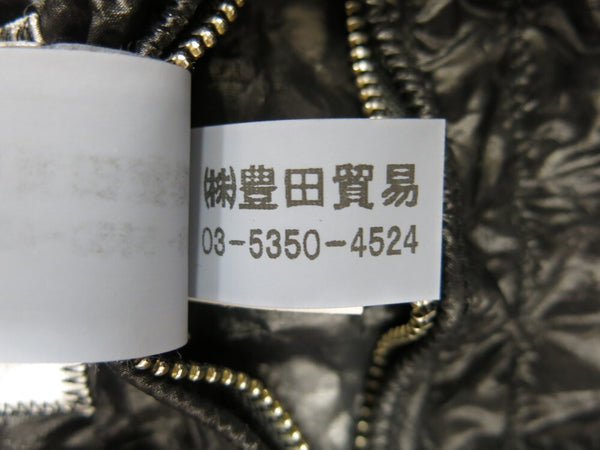 C.P.COMPANY シーピーカンパニー ジャケット ゴーグル付き ジップ ブラック タグ付き 無地 サイズ50 メンズ CPU0612 001014 (TP-780)