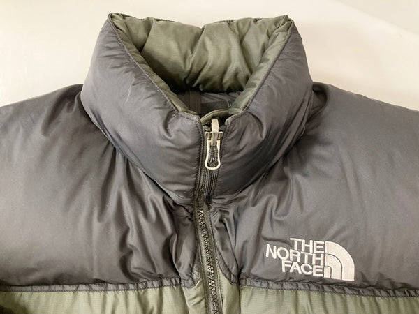 ノースフェイス THE NORTH FACE ヌプシジャケット ダウンジャケット NORTH FACE Nuptse Jacket ダウン アウター ブラック系 黒 カーキ系 刺繍 ロゴ  ND91841 ジャケット ロゴ ブラック LLサイズ 101MT-893