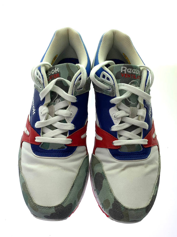 ア ベイシング エイプ A BATHING APE  × MITA SNEAKERS × REEBOK CLASSIC VENTILATOR V67037 メンズ靴 スニーカー ロゴ マルチカラー 201-shoes629