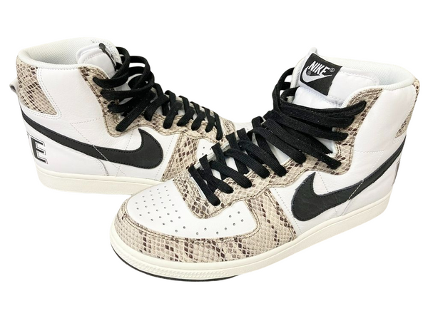 ナイキ NIKE TERMINATOR HIGH Cocoa Snake ターミネーター ハイ ココアスネーク ホワイト系 白 シューズ FB1318-100 メンズ靴 スニーカー ホワイト 27.5cm 101-shoes875