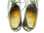 ドクターマーチン Dr.Martens 3989 イエローステッチブローグシューズ ウィングチップ こげ茶 サイズ：10 メンズ靴 ブーツ その他 ブラウン 101-shoes379