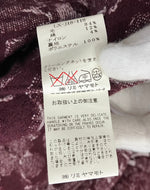 リミフゥ LIMI feu シングル ジャケット 刺繍 ワインレッド Sサイズ 201LT-243