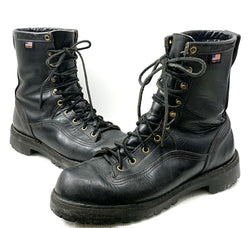 ダナー Danner GORE-TEX USA製 US 10 1/2サイズ  14100 メンズ靴 ブーツ エンジニア ロゴ ブラック 201-shoes546