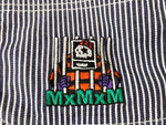 マジカルモッシュミスフィッツ MAGICAL MOSH MISFITS M×M×M ハーフパンツ ショーツ ポケット刺繍  ハーフパンツ ストライプ Lサイズ 101MB-165