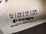グラウンズ grounds IINTERSTELLAR インターステラー 灰色 メンズ靴 スニーカー グレー 25.5cm 104-shoes22