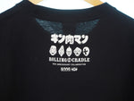 ローリングクレイドル ROLLING CRADLE キン肉マン 40周年コラボ プリントTシャツ 黒 Tシャツ プリント ブラック Lサイズ 101MT-870