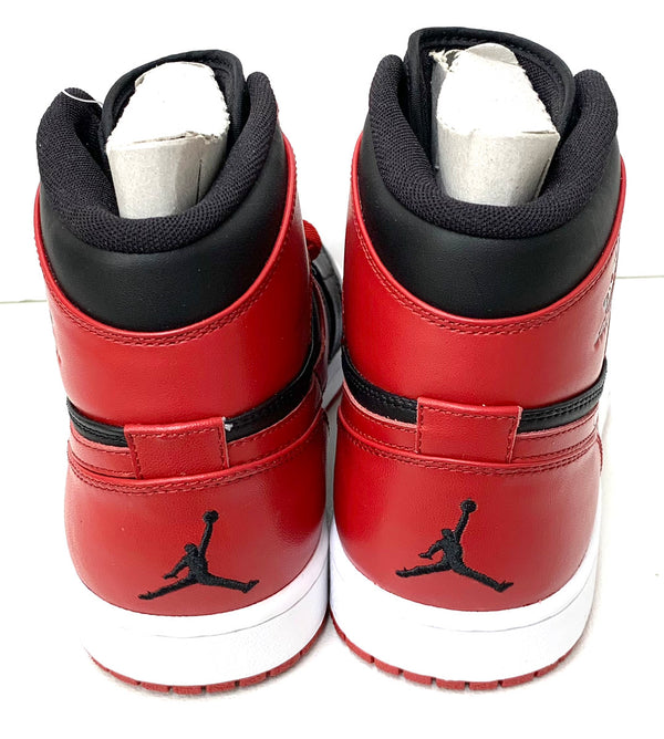 ナイキ NIKE エアジョーダン1 AIR JORDAN 1 RETRO HIGH "DMP BULLS" 赤黒 DMPパック Bred 09年製 332550-061 メンズ靴 スニーカー ロゴ レッド 201-shoes405