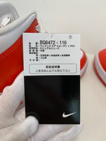 ナイキ NIKE ウィメンズ エア ジョーダン 1 ミッド WMNS AIR JORDAN 1 MID WHITE/HABANERO RED-WHITE BQ6472-116 メンズ靴 スニーカー ロゴ レッド 201-shoes163