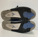 ナイキ NIKE エアジョーダン 4 レトロ AIR JORDAN 4 RETRO UNC UNIVERSITY BLUE/BLACK CT8527-400 メンズ靴 スニーカー ロゴ ブルー 201-shoes316
