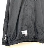 ア ベイシング エイプ A BATHING APE  エーエイプ AAPE  AAPLJM7577XXK ジャケット ロゴ ブラック LLサイズ 201MT-1704
