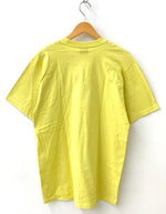 ステューシー STUSSY IRISES TEE LEMON クルーネック 20C1904624 Tシャツ ロゴ イエロー Mサイズ 201MT-1136