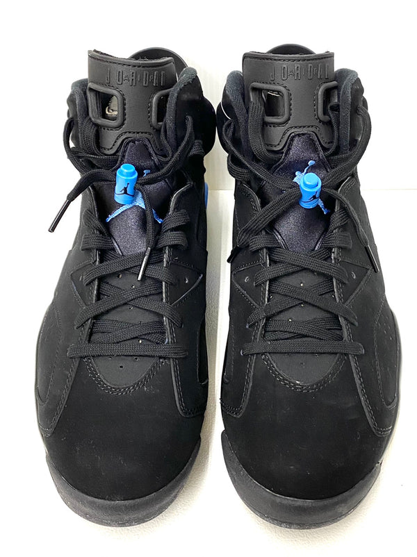 ナイキ NIKE エアジョーダン6 レトロ AIR JORDAN 6 RETRO UNC 384664-006 メンズ靴 スニーカー ロゴ ブラック 29cm 201-shoes493