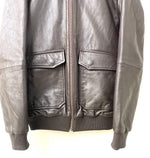 ヌーディージーンズ NUDIE JEANS Tjalle Leather Pile JKT SE55628927701 ジャケット 無地 ブラウン Sサイズ 201MT-2053