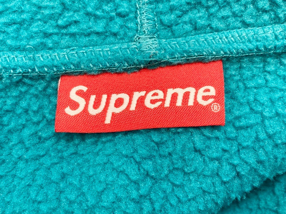 シュプリーム SUPREME Windstopper Zip Up Hooded Sweatshirts スモールボックスロゴ パーカー グリーン系  パーカ ロゴ グリーン Mサイズ 101MT-2048