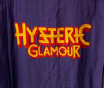 ヒステリックグラマー HYSTERIC GLAMOUR バックロゴ 2HA-9630 半袖シャツ ロゴ パープル 201MT-1563