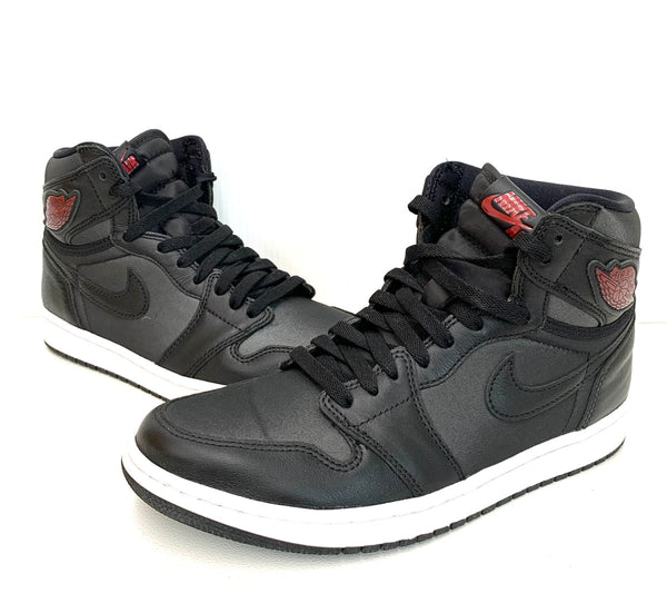 ナイキ NIKE エアジョーダン 1 レトロ ハイ オリジナル AIR JORDAN 1 RETRO HIGH OG 555088-060 メンズ靴 スニーカー ワンポイント ブラック 201-shoes274