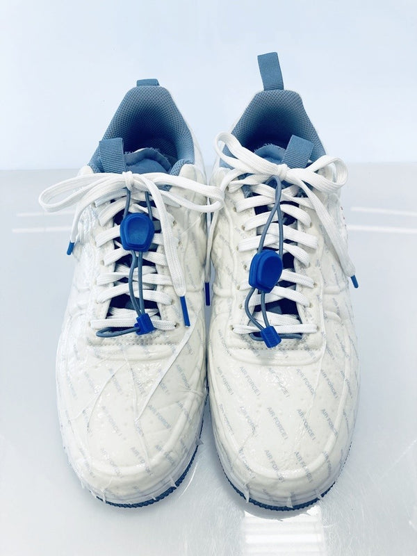 ナイキ NIKE AIR FORCE 1 EXPERIMENTAL WHITE/GHOST-ASHEN エア フォース 1 エクスペリメンタル 白 青 ロゴ シューズ CZ1528-100 メンズ靴 スニーカー ホワイト 27cm 101-shoes188