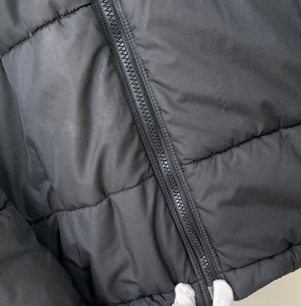 パタゴニア PATAGONIA 00年製 ダス パーカー DAS PARKA ダブルジップ 84098 ジャケット ロゴ ブラック Mサイズ 201MT-1272