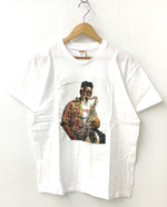 シュプリーム SUPREME 20AW ファラオ サンダース Pharoah Sanders クルーネック Tee Tシャツ プリント ホワイト Mサイズ 201MT-708