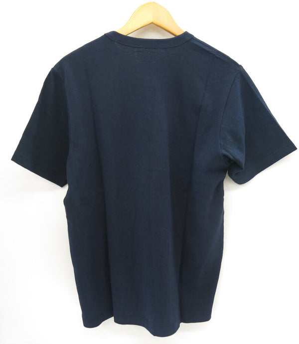Supreme シュプリーム 17FW Tシャツ  Dotted Arc Top ドットアークトップＴシャツ綿100％ コットン New York City 刺繍 ロゴ  ネイビー 紺 半袖 トップス 袋付き サイズM メンズ (TP-795)