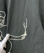ワコマリア WACKO MARIA GUILTY PARTIES 女 ガール 日本製 Tシャツ プリント グレー Mサイズ 201MT-1456