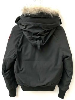 カナダグース CANADA GOOSE CHILLIWACK BOMBER FUSION FIT チリワックボンバー フュージョンフィット ダウンジャケット 7999LA ジャケット ロゴ ブラック XSサイズ 201LT-245