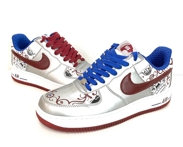 ナイキ NIKE エア フォース 1 ロー プレミアム AIR FORCE 1 LOW PREMIUM 313985-061 メンズ靴 スニーカー ロゴ シルバー 201-shoes236