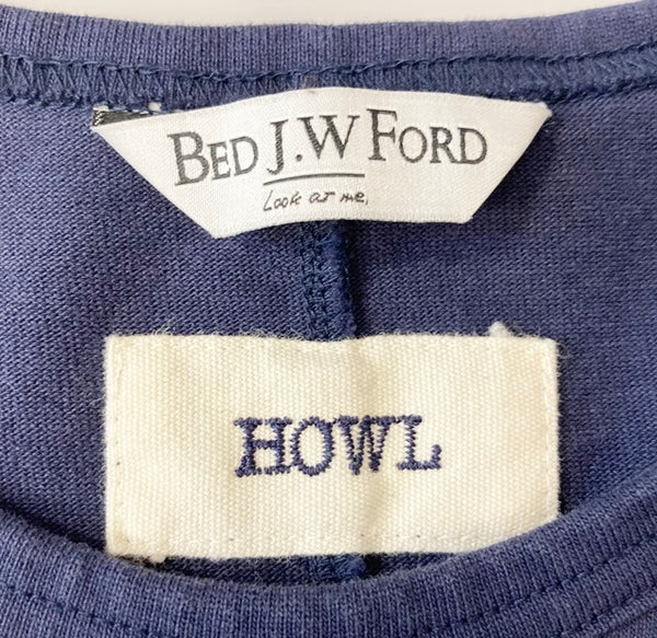 ベッドフォード BED j.w. FORD カットソー トップス HOWL ネイビー系 紺 Made in JAPAN  HAAP-14SSB-CS02 ロンT 無地 ネイビー Mサイズ 101MT-920