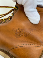 レッドウイング RED WING 6インチ クラシックモック CLASSIC MOC ハンティングブーツ USA製 875 メンズ靴 ブーツ その他 ロゴ ブラウン 201-shoes154