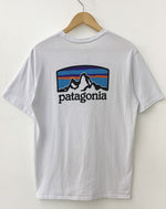 パタゴニア PATAGONIA バックロゴ 背面  Tee STY38501SP20 Tシャツ プリント ホワイト Sサイズ 201MT-345