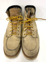 レッドウィング RED WING アイリッシュセッター IRISH SETTER 8173 8E メンズ靴 ブーツ ワーク ロゴ ベージュ 201-shoes627