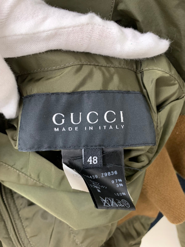 グッチ GUCCI リバーシブル ジップアップ ブルゾン 170439 Z9836 ジャケット ロゴ ブラック 201MT-1075