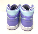 ナイキ NIKE エア ジョーダン 1 ミッド  パープル アクア Air Jordan 1 Mid "Purple Aqua" 554724-500 メンズ靴 スニーカー ロゴ パープル 201-shoes441
