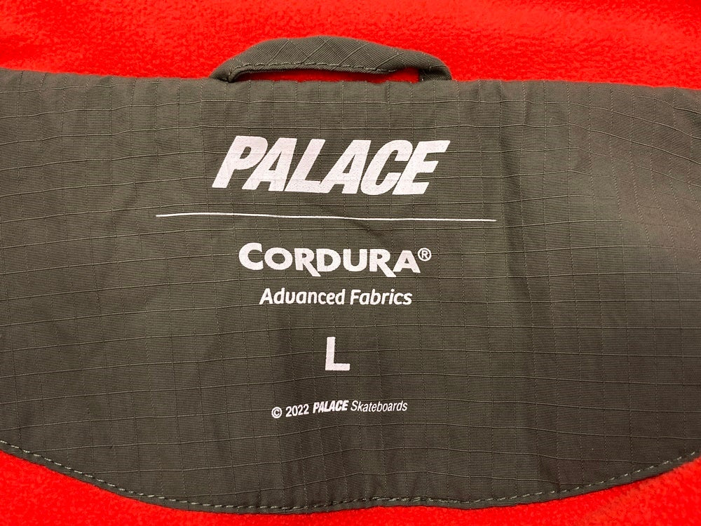 パレス PALACE CORDURA RS ZIP OFF JACKET Olive コーデュラ RS ジップ ...