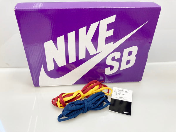 ナイキ NIKE SB DUNK LOW PRO PRM BARCELONA スケートボーディング ダンク ロー プロ プレミアム バルセロナ ネイビー系 レッド系 紺 赤 シューズ DJ0606-400 メンズ靴 スニーカー ネイビー 28cm 101-shoes961