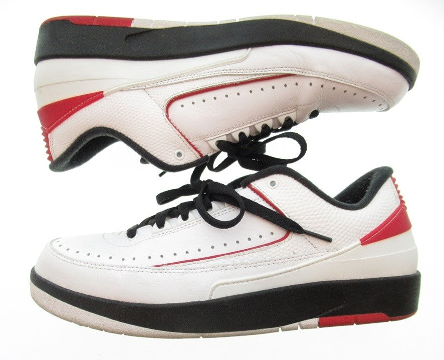 ナイキ NIKE AIR JORDAN 2 RETRO LOW WHITE/VARSITY RED-BLACK ナイキ エアジョーダン2 レトロ ロー  832819-101 メンズ靴 スニーカー ホワイト 28サイズ 101-shoes14 | 古着通販のドンドンサガール