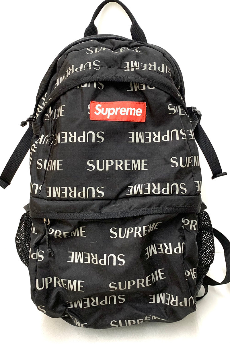 シュプリーム SUPREME 16AW 3M Reflective Repeat Backpack