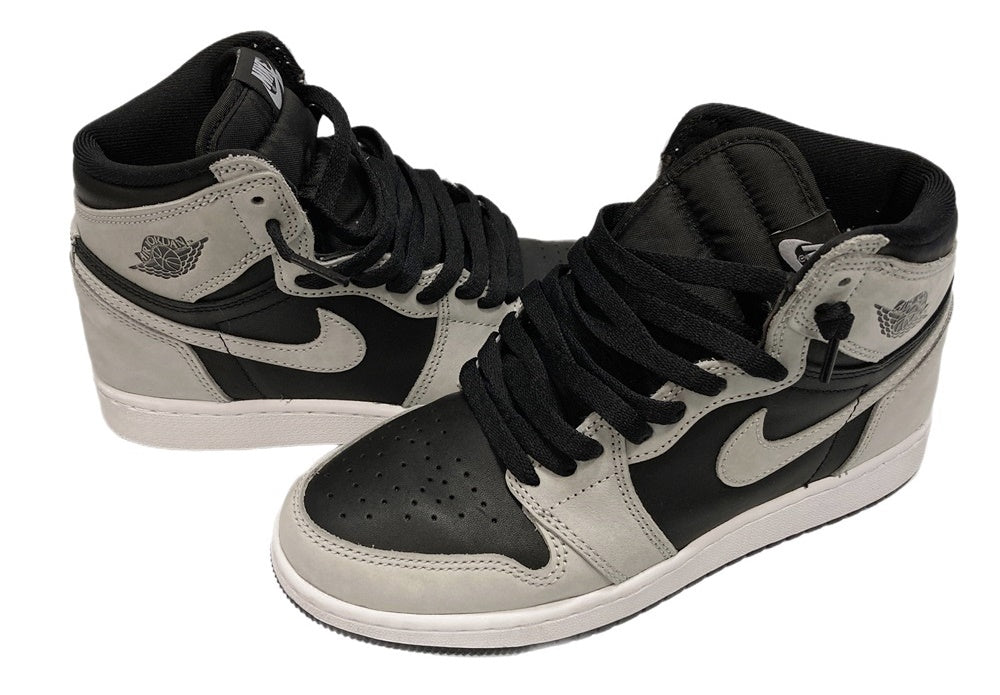 ジョーダン JORDAN NIKE AIR JORDAN 1 RETRO HIGH OG GS ナイキ エア ジョーダン 1 レトロ ハイ シューズ  575441-035 レディース靴 スニーカー グレー 23.5cm 101-shoes1366