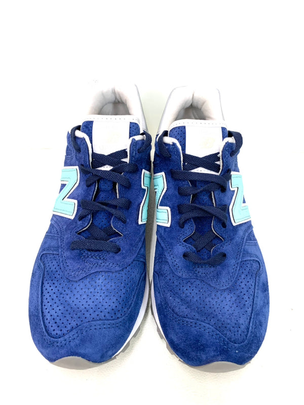 ニューバランス new balance BLUE TEAL スエード Dワイズ USA製 M1300AU メンズ靴 スニーカー ロゴ ブルー 201-shoes223